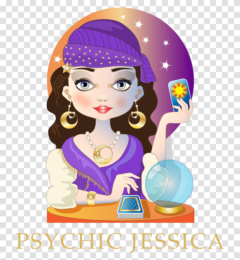 Psychic Angel Tarot Cards Love Card, Doll, Toy, Person, Human Transparent Png