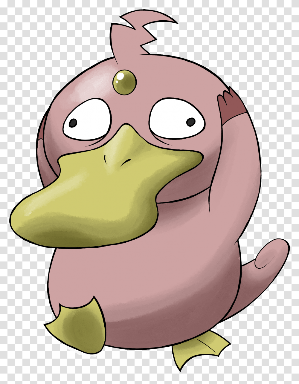 Psyduck Cartoon, Beak, Bird, Animal, Dodo Transparent Png