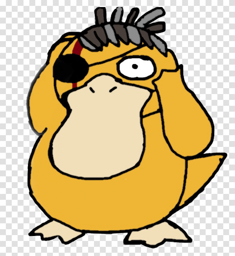 Psyduck Download Im A Bird Caw Caw, Poultry, Fowl, Animal, Chicken Transparent Png
