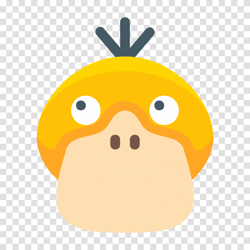 Psyduck Icon, Animal, Bird, Beak, Mammal Transparent Png