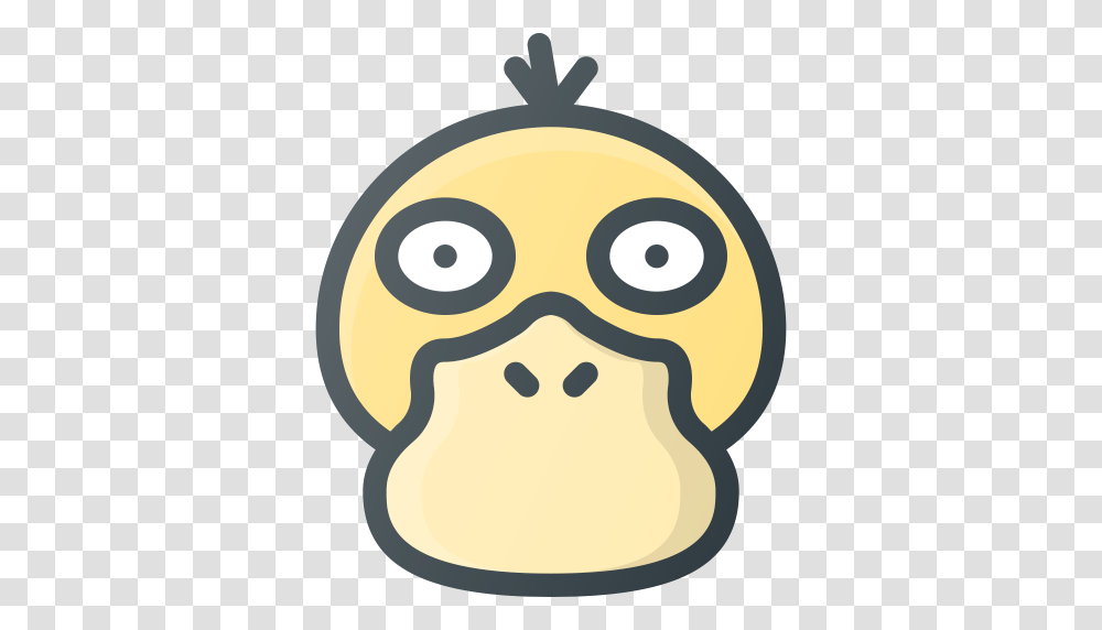 Psyduck Icon, Plant, Snout, Plush, Toy Transparent Png