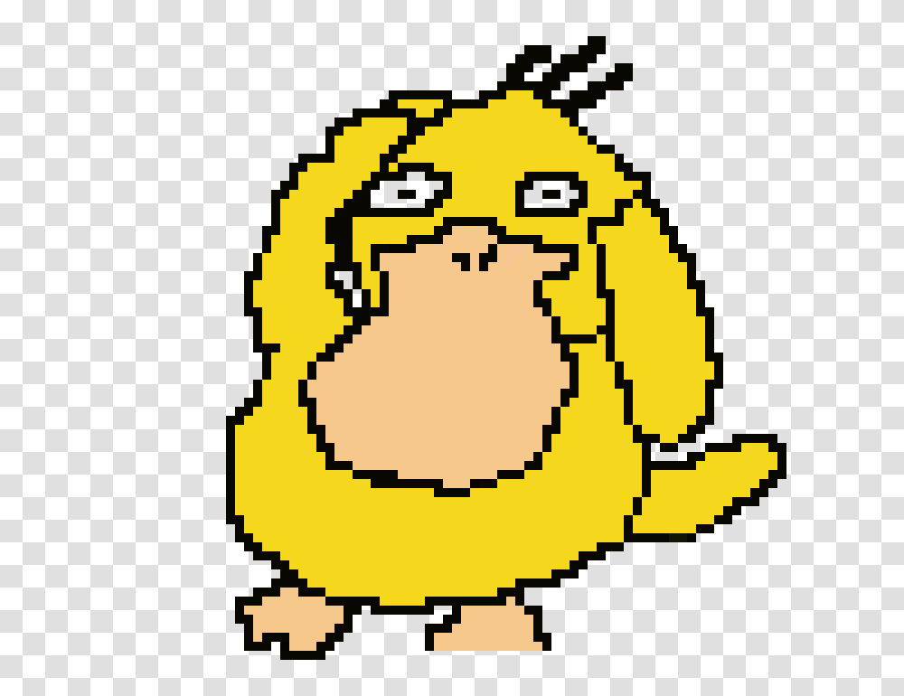 Psyduck Pixel Art Maker, Pac Man, Treasure Transparent Png