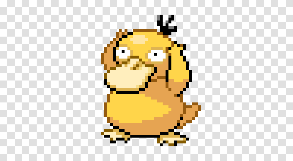 Psyduck Pixel Art Maker, Rug, Pac Man, Treasure Transparent Png