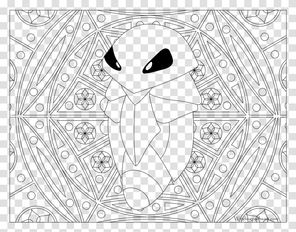 Psyduck Pokemon Coloring Pages, Gray, World Of Warcraft Transparent Png