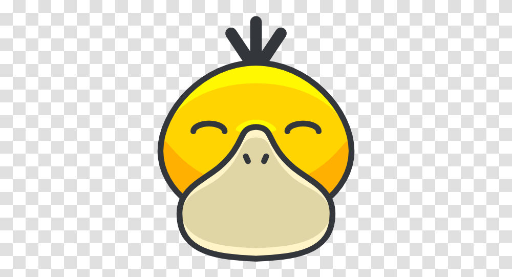 Psyduck Pokemon Go Game Free Icon Of Pokmon Icons Pokemon Face, Animal, Bird, Beak, Swan Transparent Png