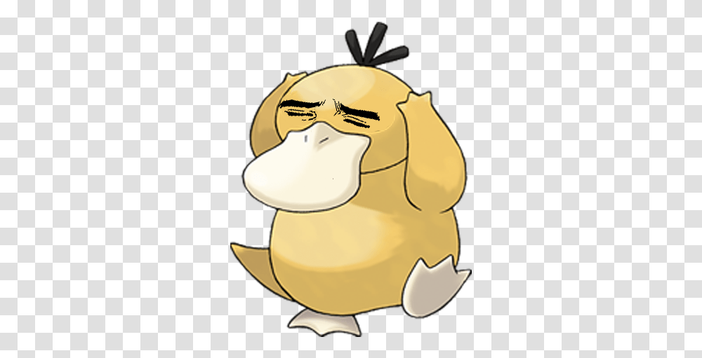 Psyduck Pokemon Go Image With Pokemon Psyduck, Animal, Bird, Angry Birds Transparent Png