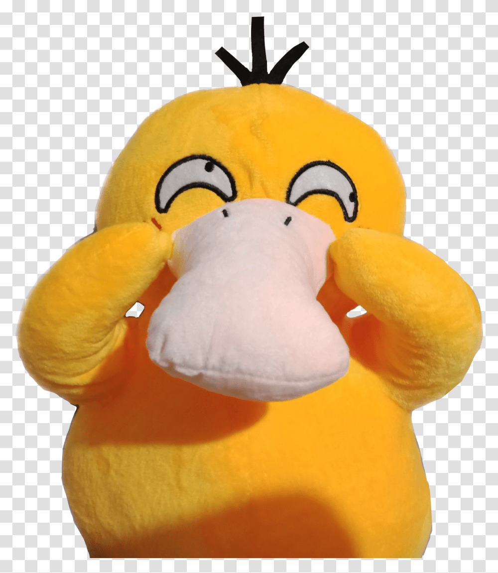 Psyduck Pokemon Uwu Sticker By Sailor Lygea Stuffed Toy, Plush, Sweets, Food, Confectionery Transparent Png