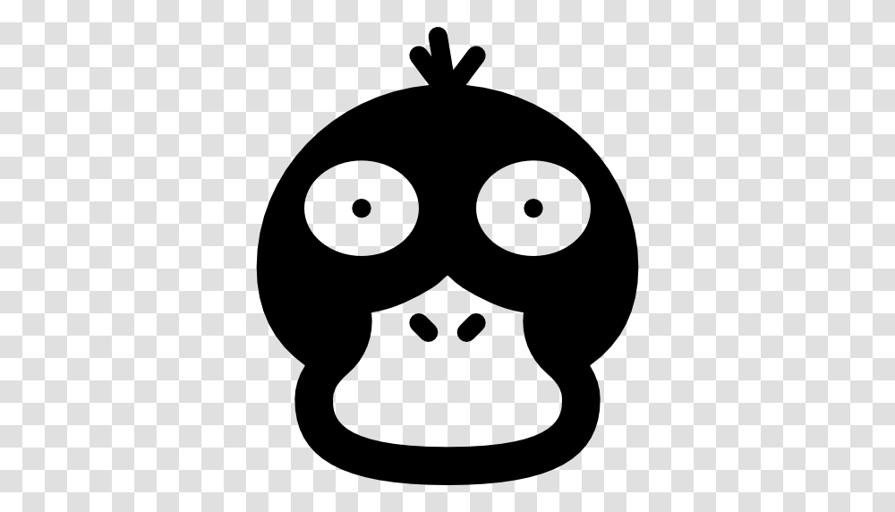 Psyduck, Stencil, Giant Panda, Bear, Wildlife Transparent Png