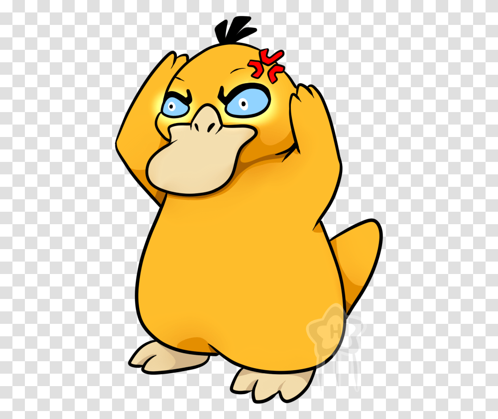Psyduck Used Confusion And Water Gun Clipart Portable Network Graphics, Bird, Animal, Dodo, Angry Birds Transparent Png