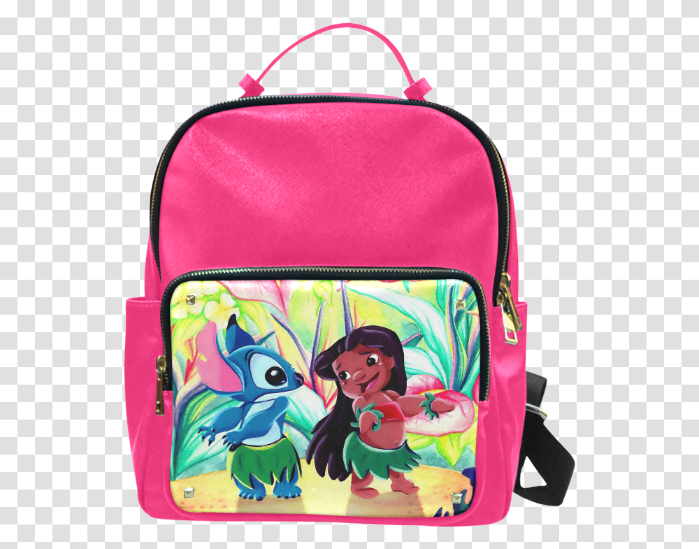 Psylocke Genuine Leather School Backpack In Lilo And Backpack, Bag, Purse, Handbag, Accessories Transparent Png