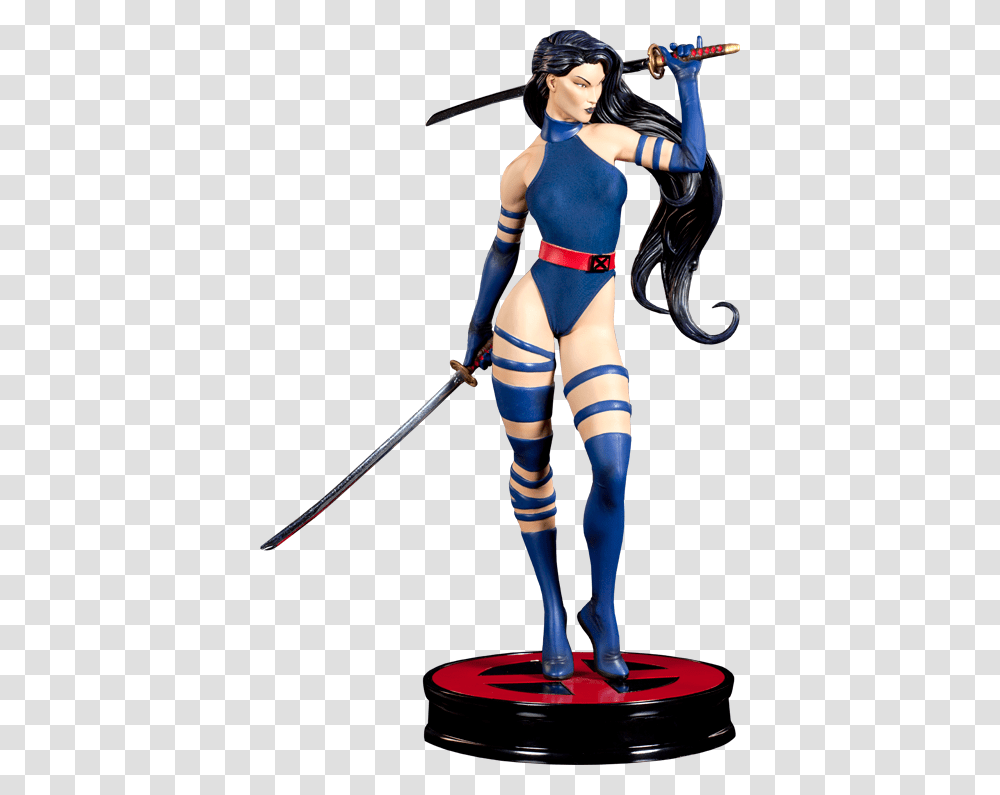 Psylocke Statue, Costume, Person, Human, Whip Transparent Png