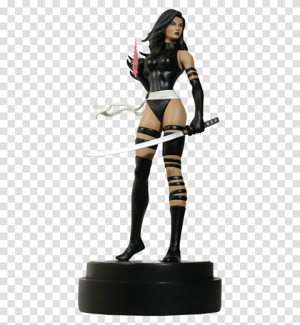 Psylocke X Force Sideshow Collectibles, Figurine, Toy, Person Transparent Png