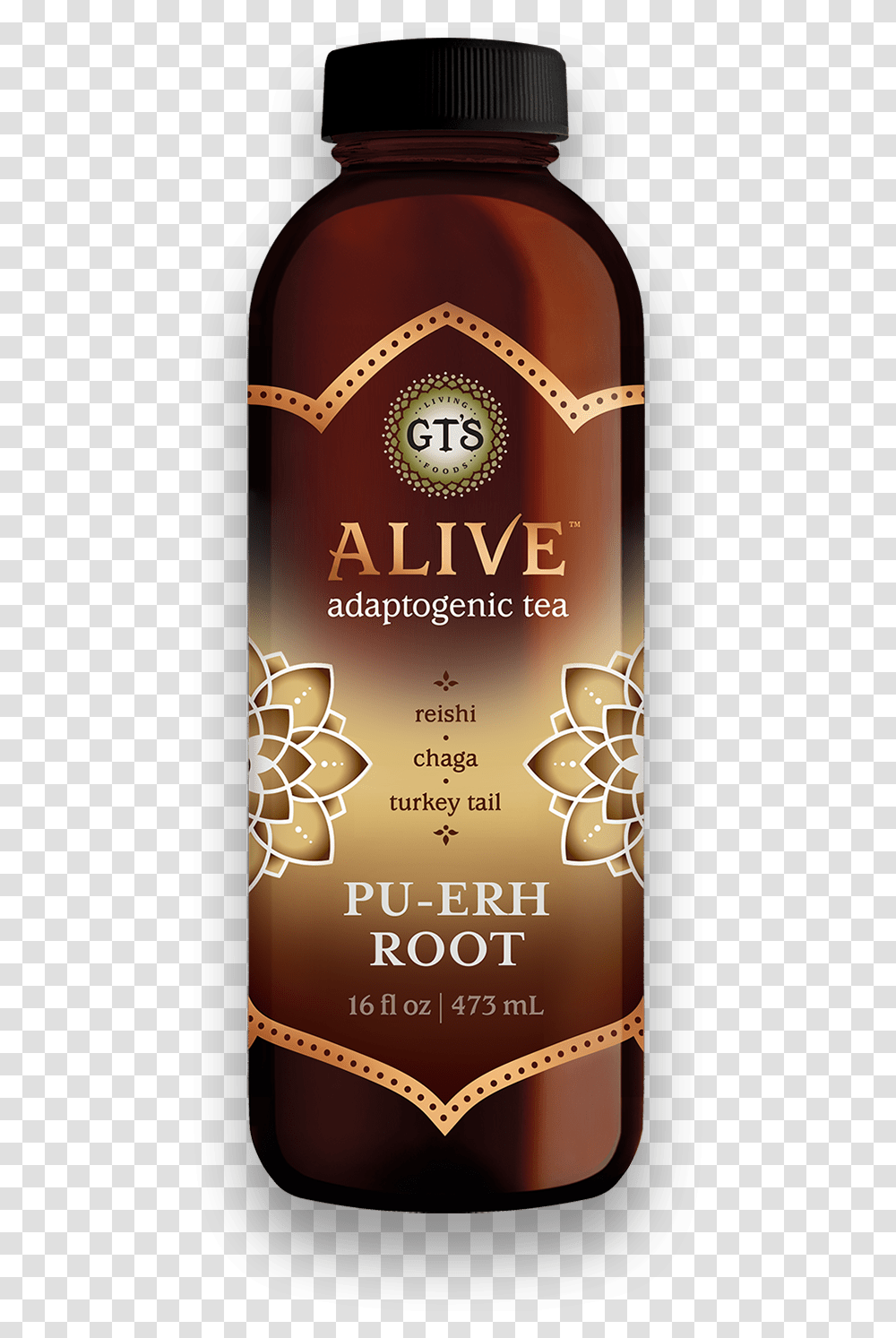 Pu Erh Root Gts Alive Adaptogenic Tea, Poster, Advertisement, Flyer, Paper Transparent Png