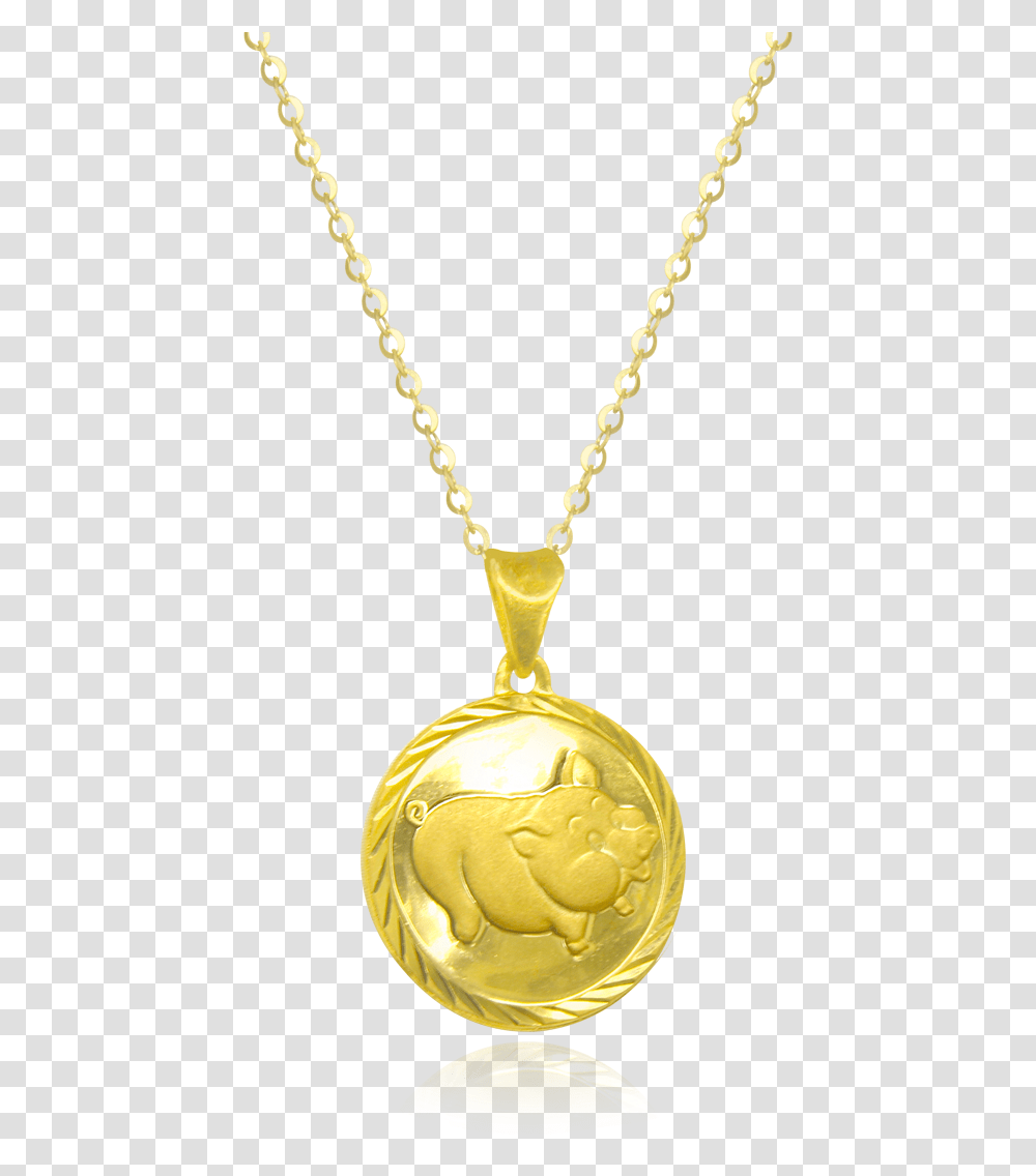 Pua Necklace By Oro China Jewelry New Gold Ganesh Locket, Pendant, Accessories, Accessory Transparent Png