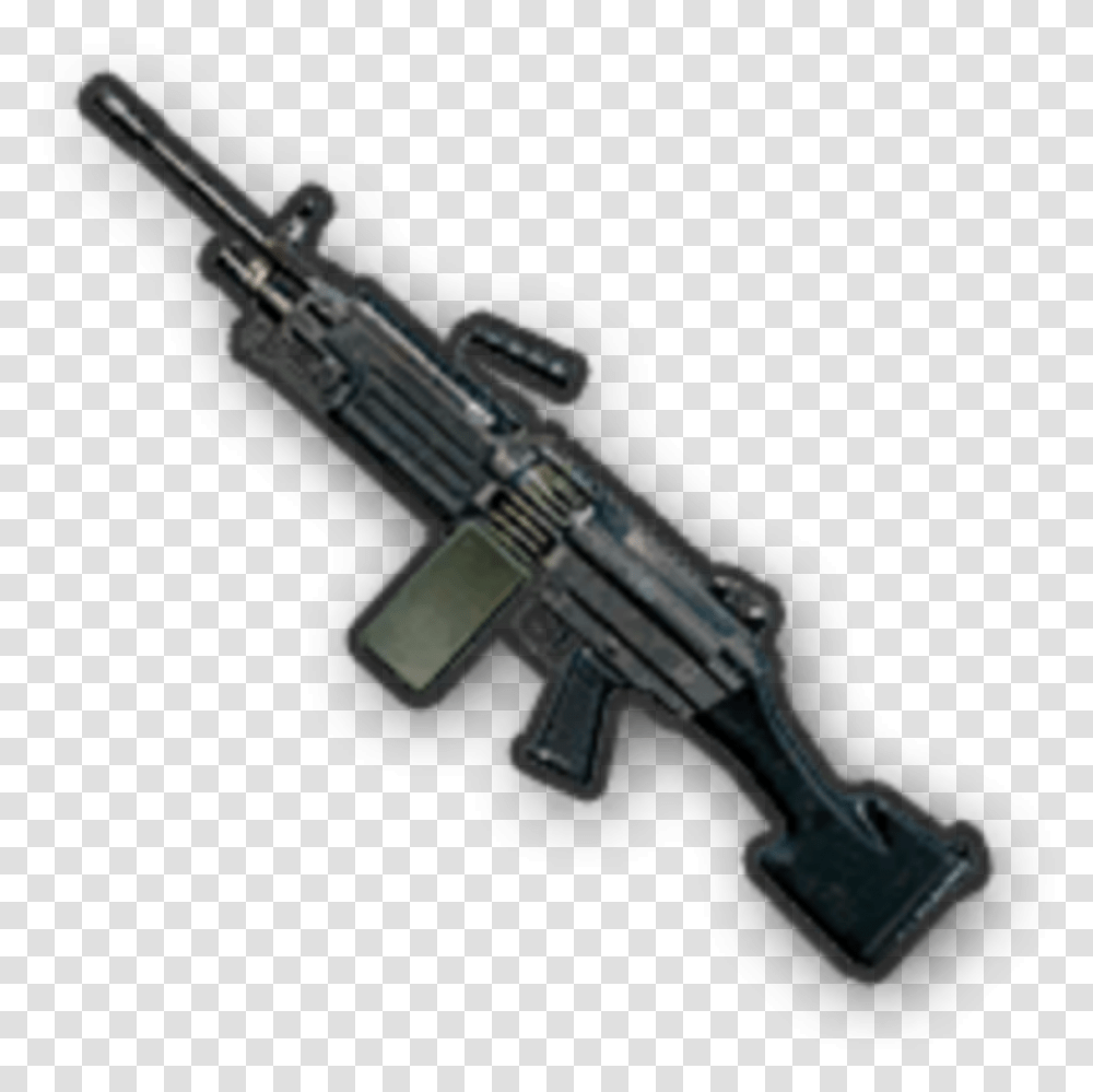 Pubg Machine Gun, Weapon, Weaponry, Rifle Transparent Png