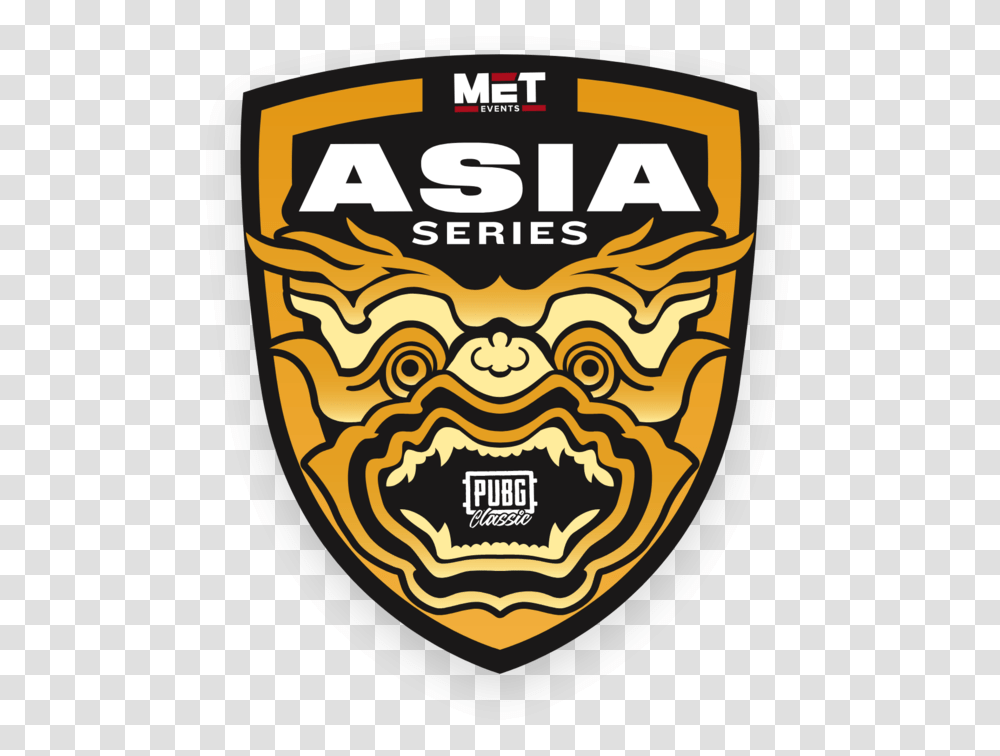Pubg Met Asia Series, Label, Logo Transparent Png