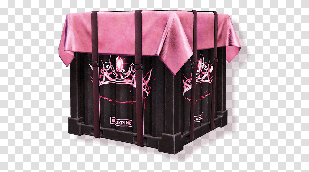 Pubg Mobile Blackpink Pubg Black Pink Drop, Furniture, Mailbox, Letterbox Transparent Png