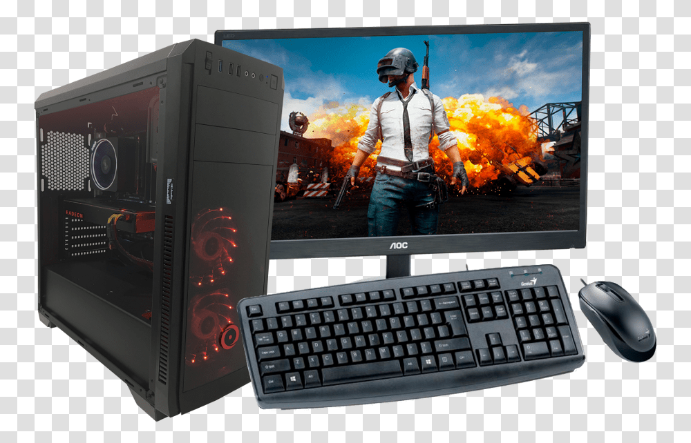 Pubg Special, Computer Keyboard, Computer Hardware, Electronics, Person Transparent Png