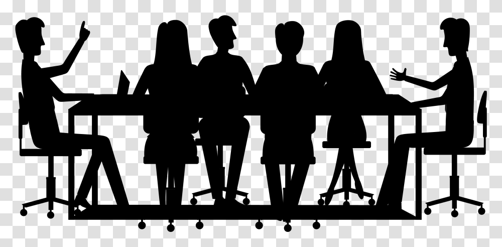 Public Relations Social Group Human Behavior Business Silhouette People Group, Gray, World Of Warcraft Transparent Png