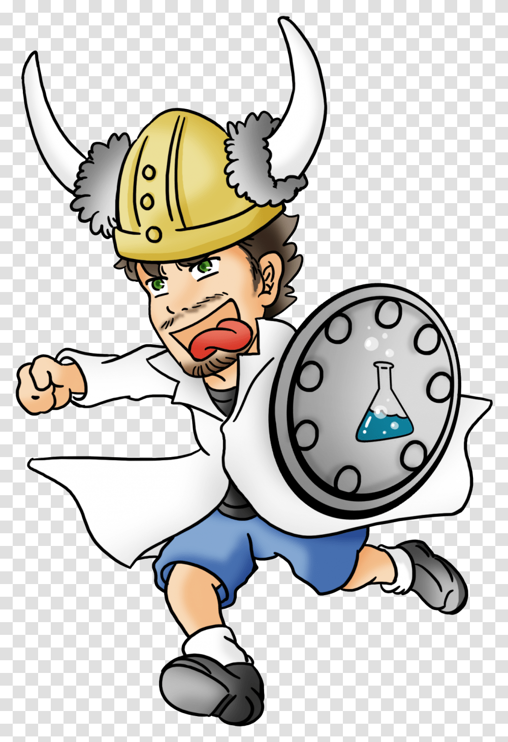 Public Speaker And Mad Scientist In Training Cartoon, Person, Human, Helmet Transparent Png