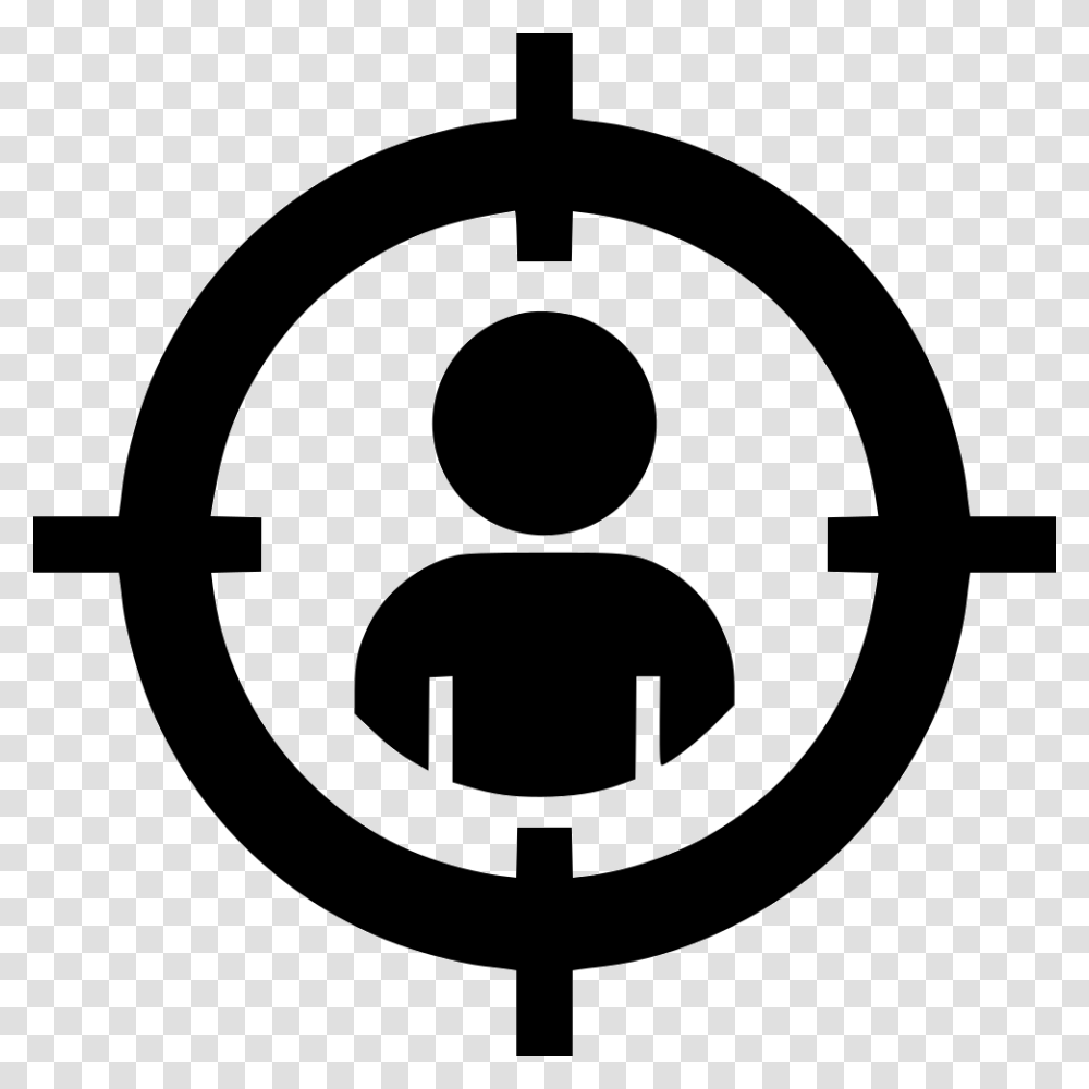 Public Target Icon Free Download, Silhouette, Number Transparent Png