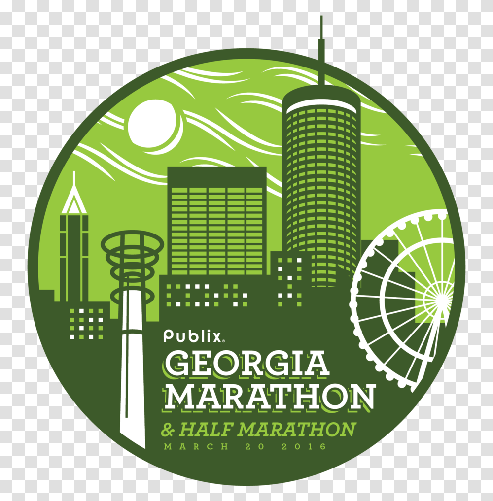 Publix Georgia Marathon V2 03 Bonus Track, Poster, Advertisement, Flyer, Paper Transparent Png