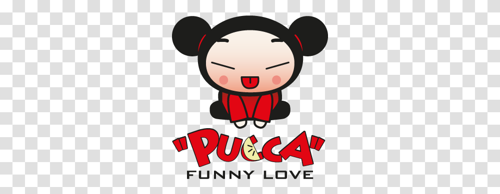 Pucca Funny Love Vector In Eps Cdr Ai Pucca Funny Love Logo, Poster, Advertisement, Text, Room Transparent Png