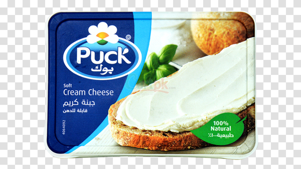 Puck Cream Cheese Spread 200g Puck Cream Cheese Price In Pakistan, Food, Mayonnaise, Dessert, Bread Transparent Png