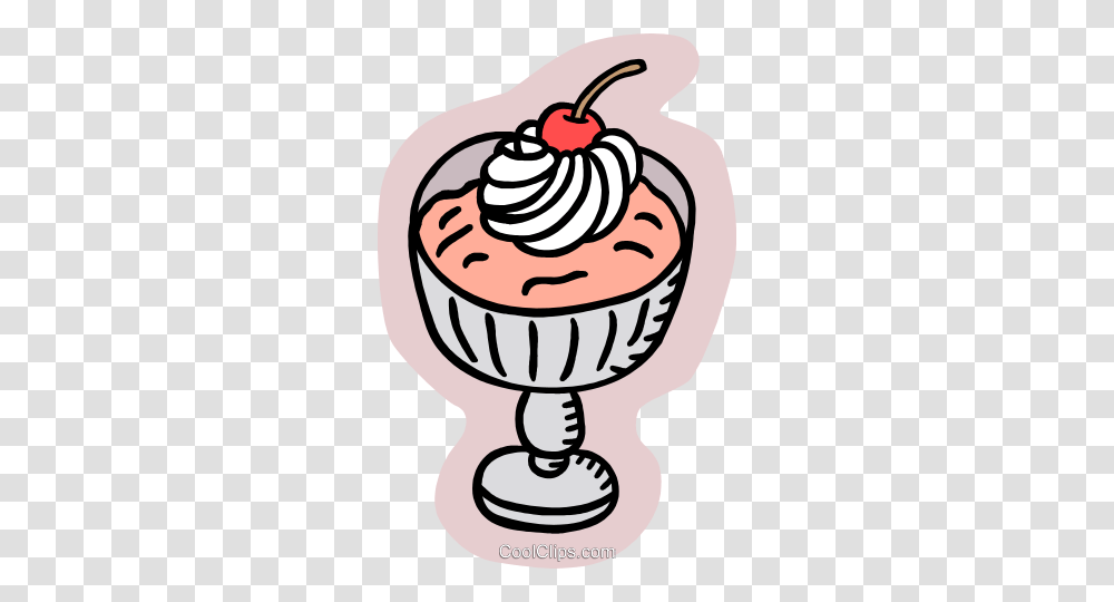 Pudding Royalty Free Vector Clip Art Illustration, Cream, Dessert, Food, Creme Transparent Png