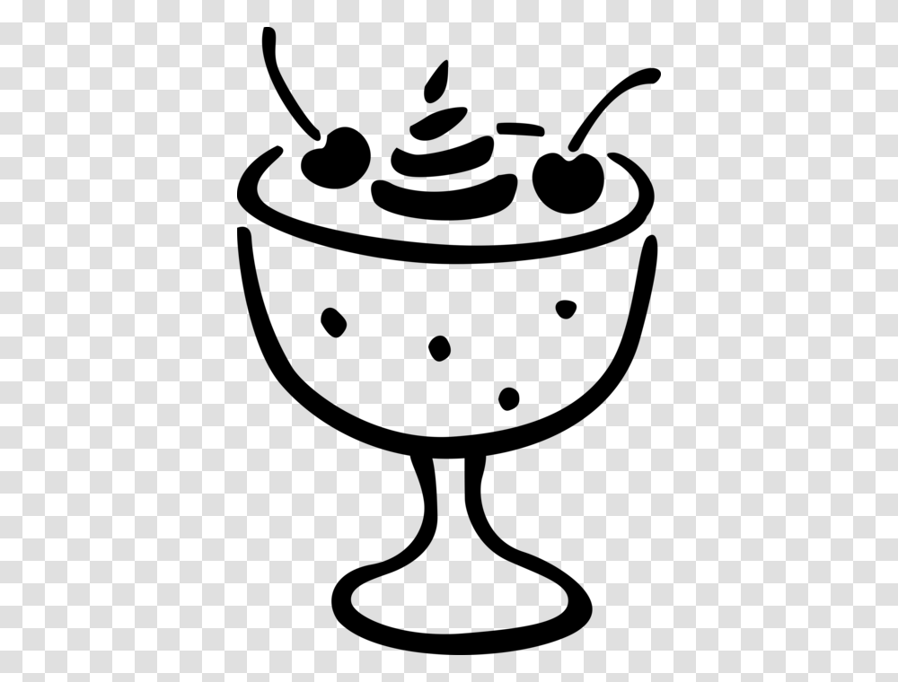 Pudding With Whipped Cream And Cherries, Gray, World Of Warcraft Transparent Png