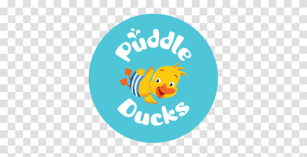 Puddle Ducks Swimming Lessons Weaverham Pool In West Cheshire, Label, Animal, Logo Transparent Png