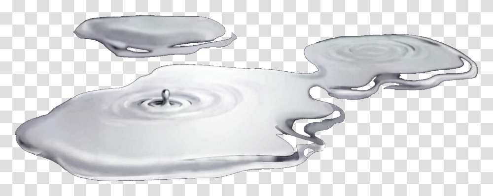 Puddle Of Water Water Puddle, Outdoors, Droplet, Nature, Soil Transparent Png