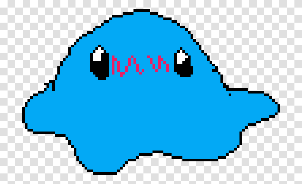 Puddle Slime Clipart Geometry Dash Gif, Pac Man Transparent Png