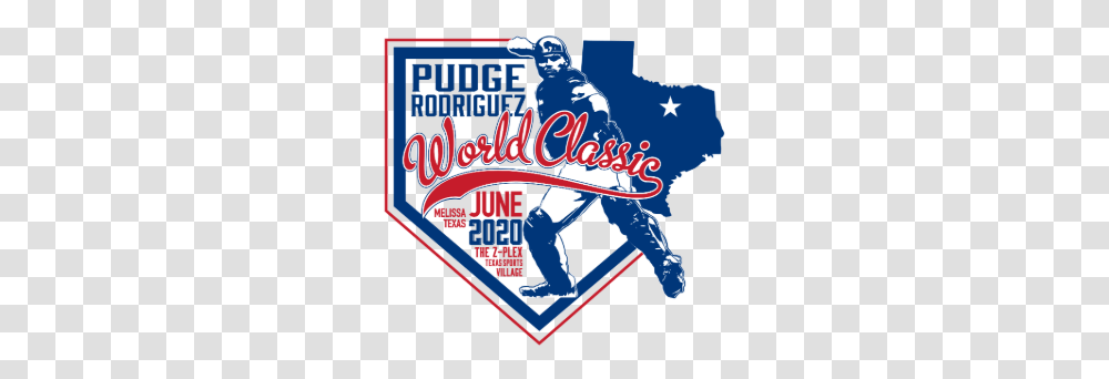 Pudge Rodriguez World Classic For Baseball, Person, Logo, Symbol, Outdoors Transparent Png