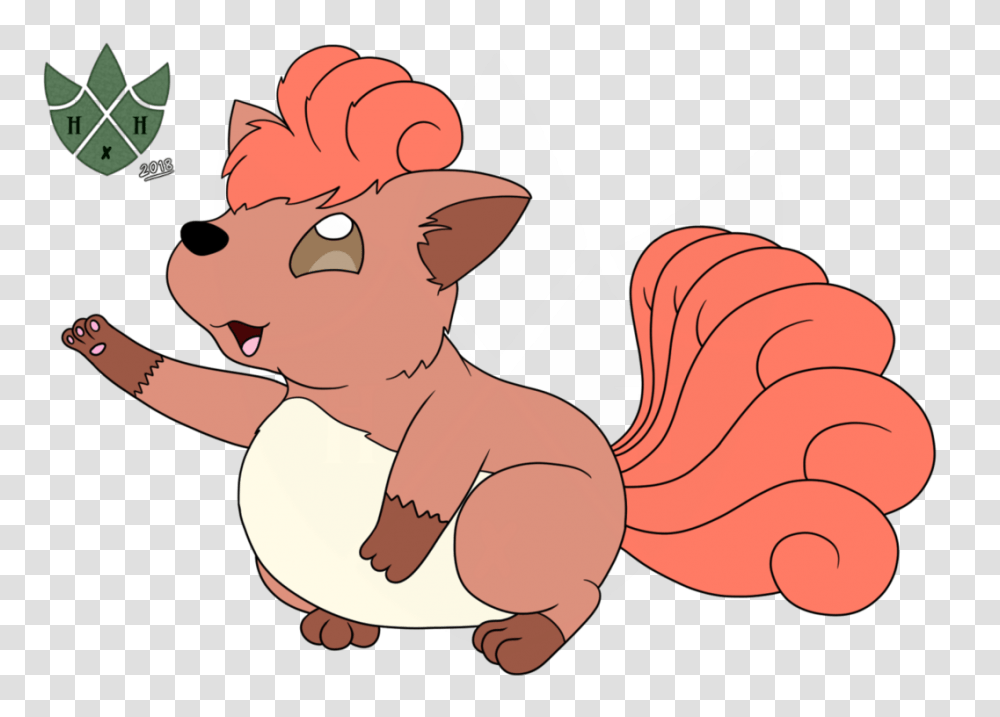 Pudgymon Vulpix, Baby, Person, Human, Cupid Transparent Png