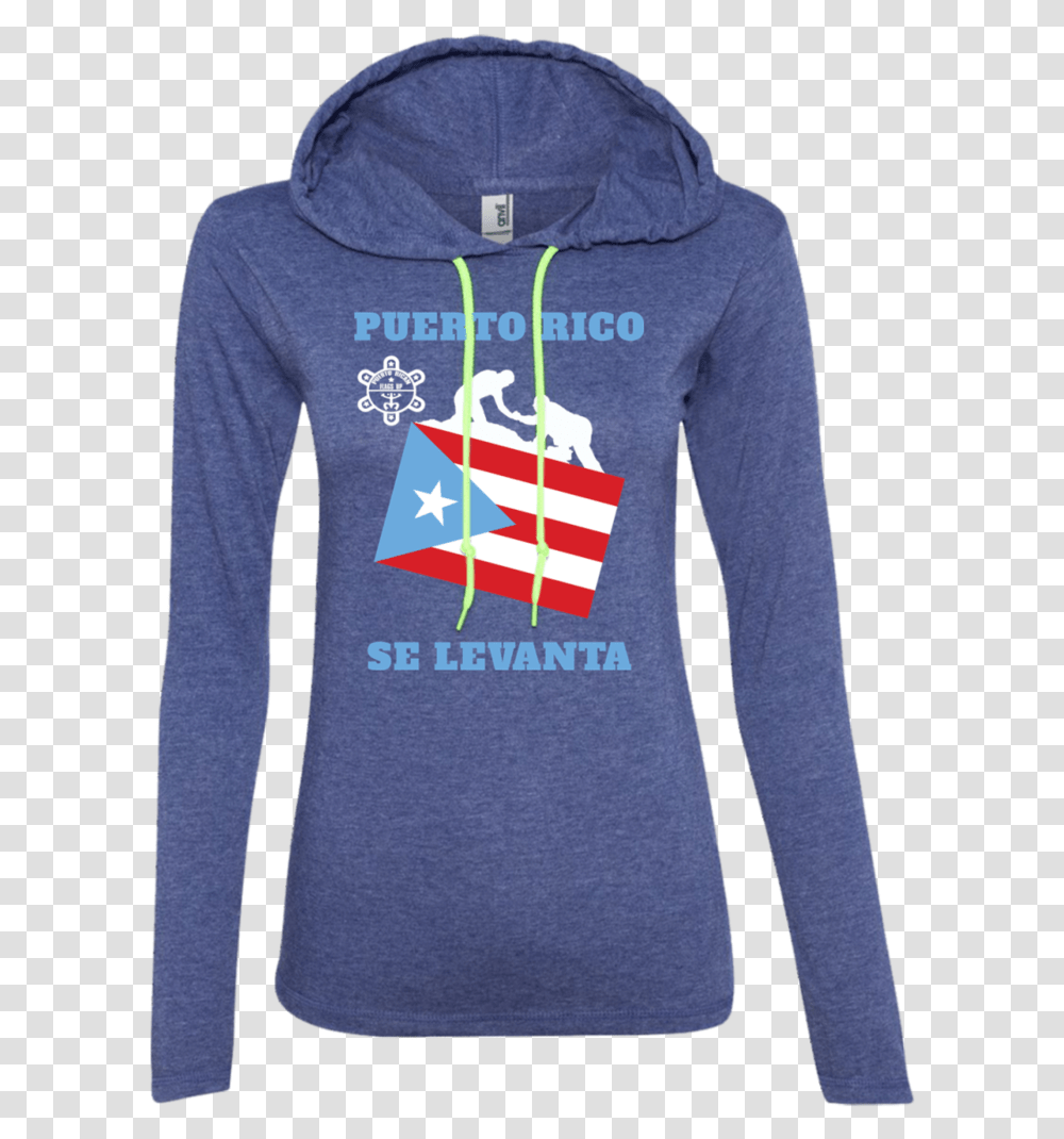 Puerto Rican Flag Shirts And Products Download Hoodie, Sleeve, Apparel, Long Sleeve Transparent Png