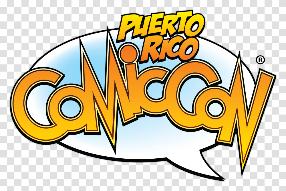 Puerto Rico Comic Con Comic Con Pr 2018, Label, Logo Transparent Png