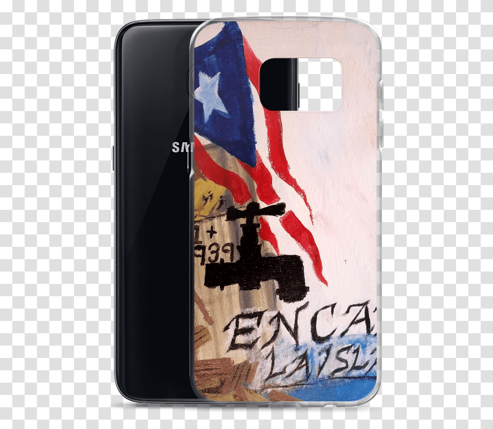 Puerto Rico Flag Canvas Painting, Phone, Electronics, Mobile Phone Transparent Png