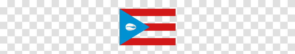 Puerto Rico Flag For Proud Santero, Arrow, Logo, Trademark Transparent Png
