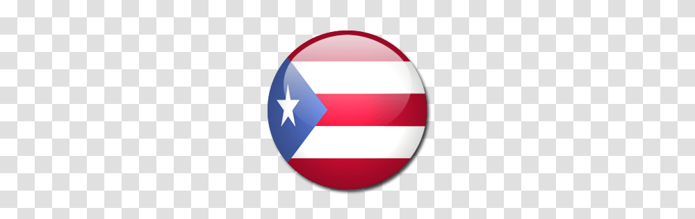 Puerto Rico Flag Icon Download Rounded World Flags Icons, Logo, Trademark, Star Symbol Transparent Png