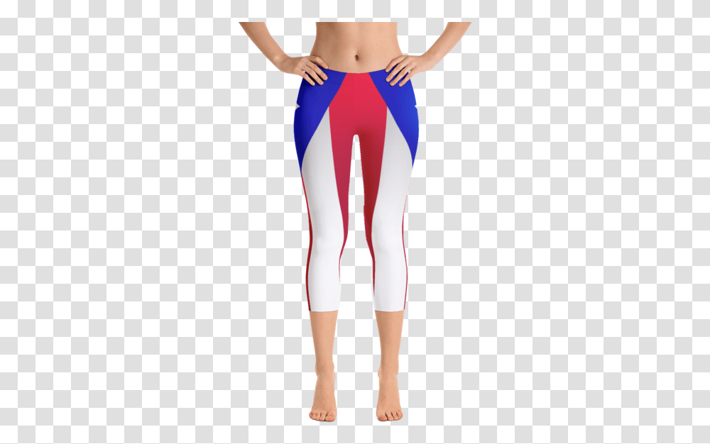 Puerto Rico Flag Leggings Leggings, Pants, Apparel, Person Transparent Png