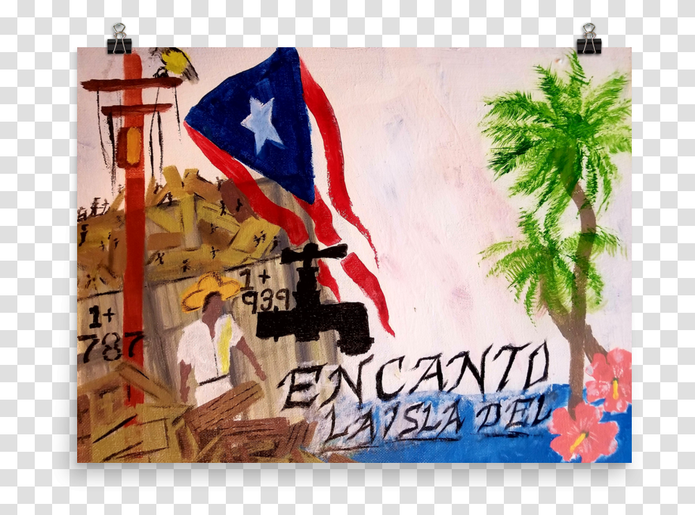 Puerto Rico Flag, Poster, Advertisement, Plant Transparent Png