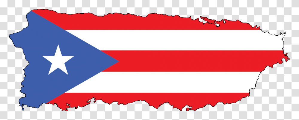 Puerto Rico Map Flag, Label, Logo Transparent Png