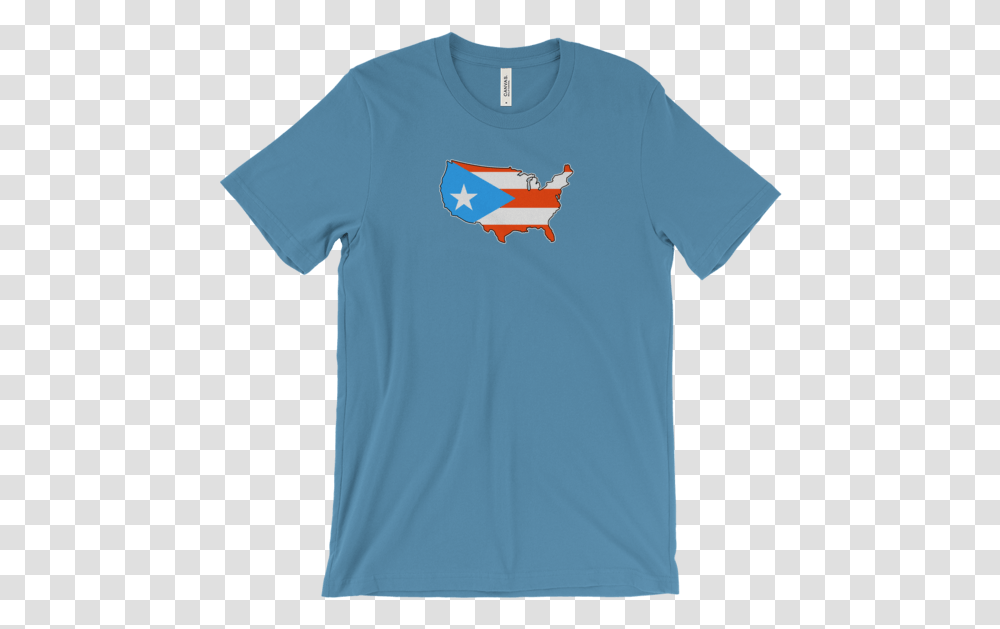 Puerto Rico Usa T Shirt T Shirt, Apparel, T-Shirt, Sleeve Transparent Png