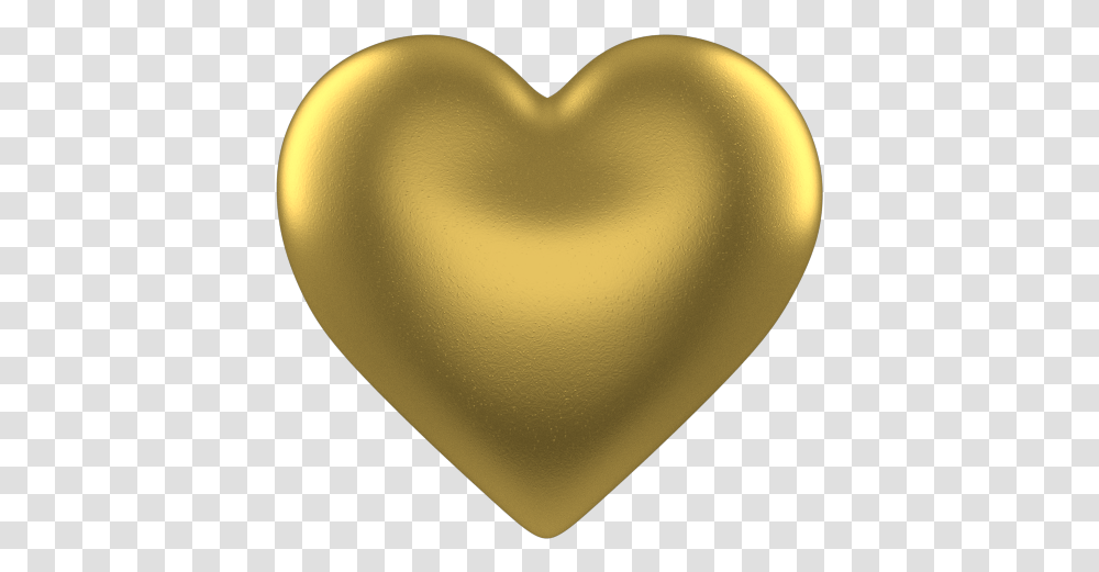 Puff Gold Background Girl With A Golden Heart, Cushion Transparent Png