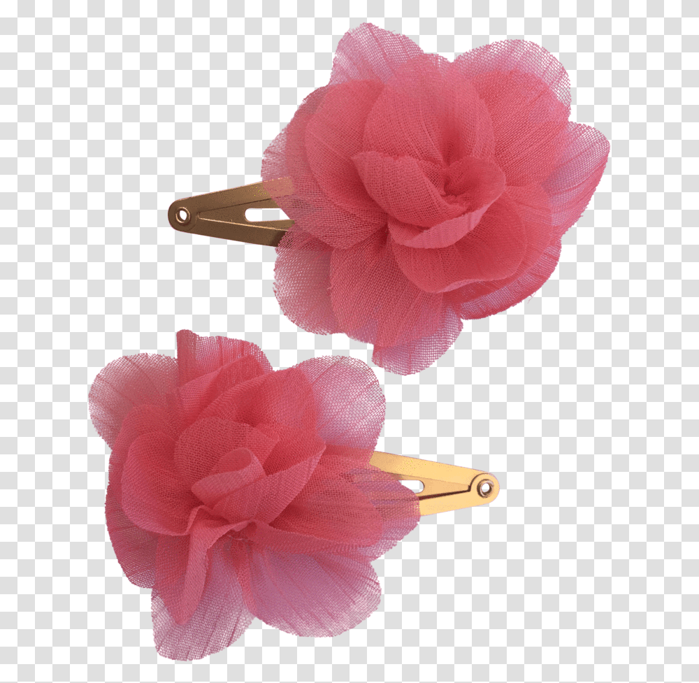 Puff Pc Ponytails And Fairytales Hair Clips Flower Hair Clips, Hair Slide Transparent Png