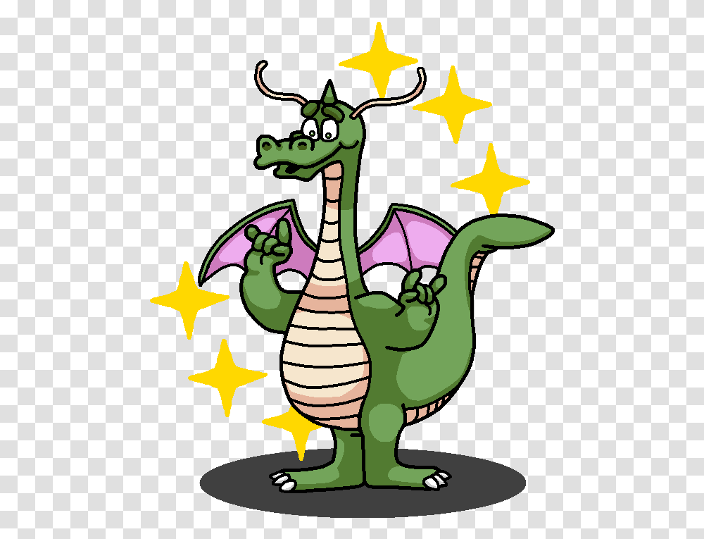 Puff The Magic Dragon Clipart Download Puff The Magic Dragon Clipart, Star Symbol, Doodle, Drawing Transparent Png