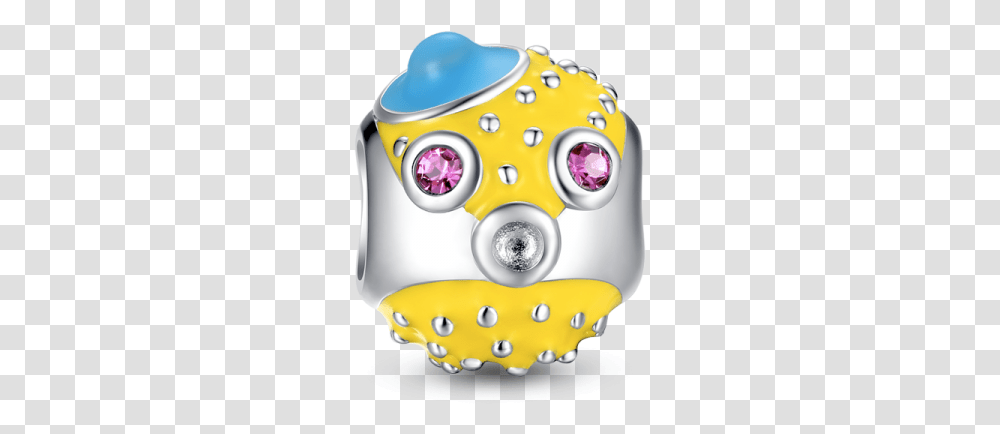 Puffer Fish Charm Bead, Toy, Pillow, Cushion, Head Transparent Png