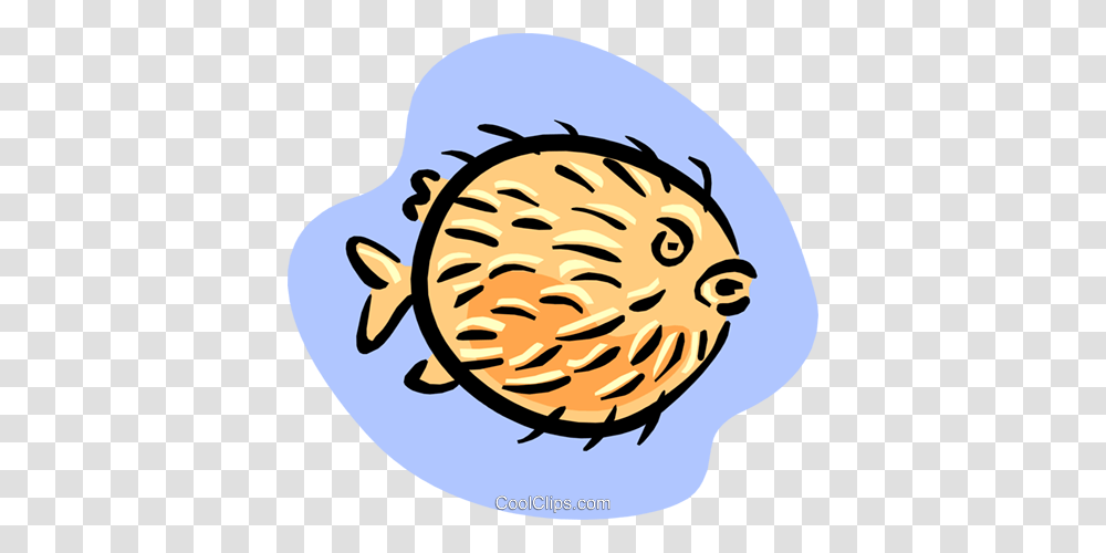 Puffer Fish Royalty Free Vector Clip Art Illustration, Sea Life, Animal, Word, Clam Transparent Png