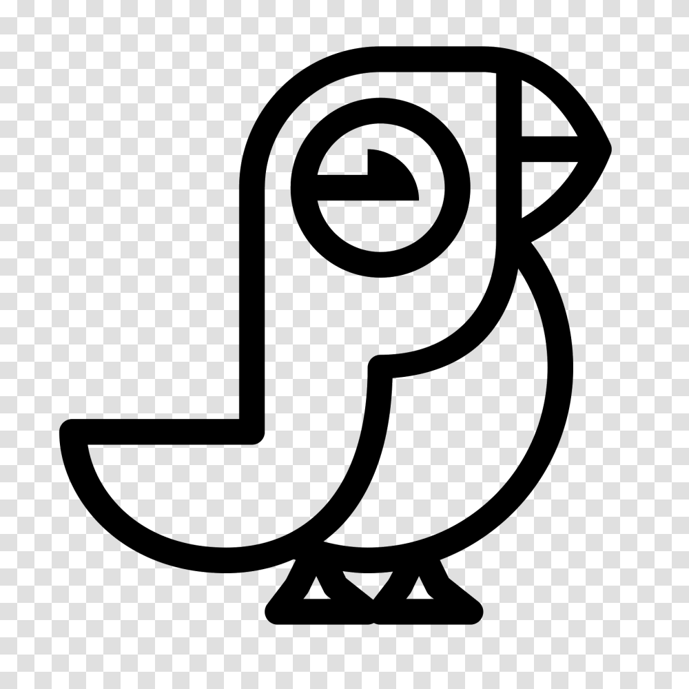 Puffin Bird Icon, Gray, World Of Warcraft Transparent Png